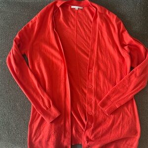 Women’s XL gap button down cardigan red
